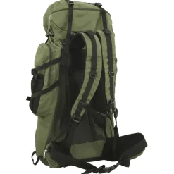 vidaXL Wandelrugzak 60 L oxford stof legergroen