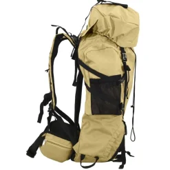 vidaXL Wandelrugzak 60 L oxford stof kakikleurig
