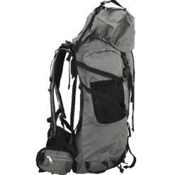 vidaXL Wandelrugzak 60 L oxford stof grijs