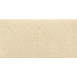 vidaXL Wandhoofdbord 12 pcs Crème 30 x 15 cm Stof