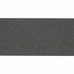 vidaXL Wandhoofdbord 12 pcs Donkergrijs 30 x 15 cm Stof