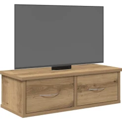 vidaXL Wandkast 60x26x18,5 cm bewerkt hout artisanaal eikenkleur