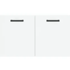 vidaXL Wandkast 60x36,5x35 cm bewerkt hout wit