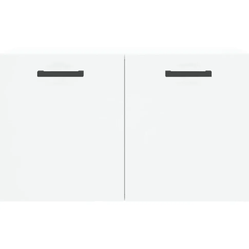 vidaXL Wandkast 60x36,5x35 cm bewerkt hout wit