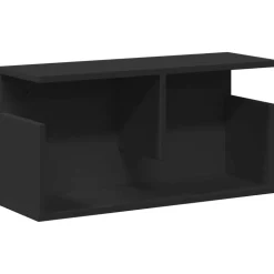 vidaXL Wandkast 60x20x30 cm bewerkt hout zwart