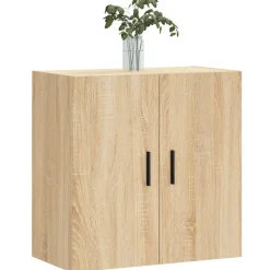 vidaXL Wandkast 60x31x60 cm bewerkt hout sonoma eikenkleurig