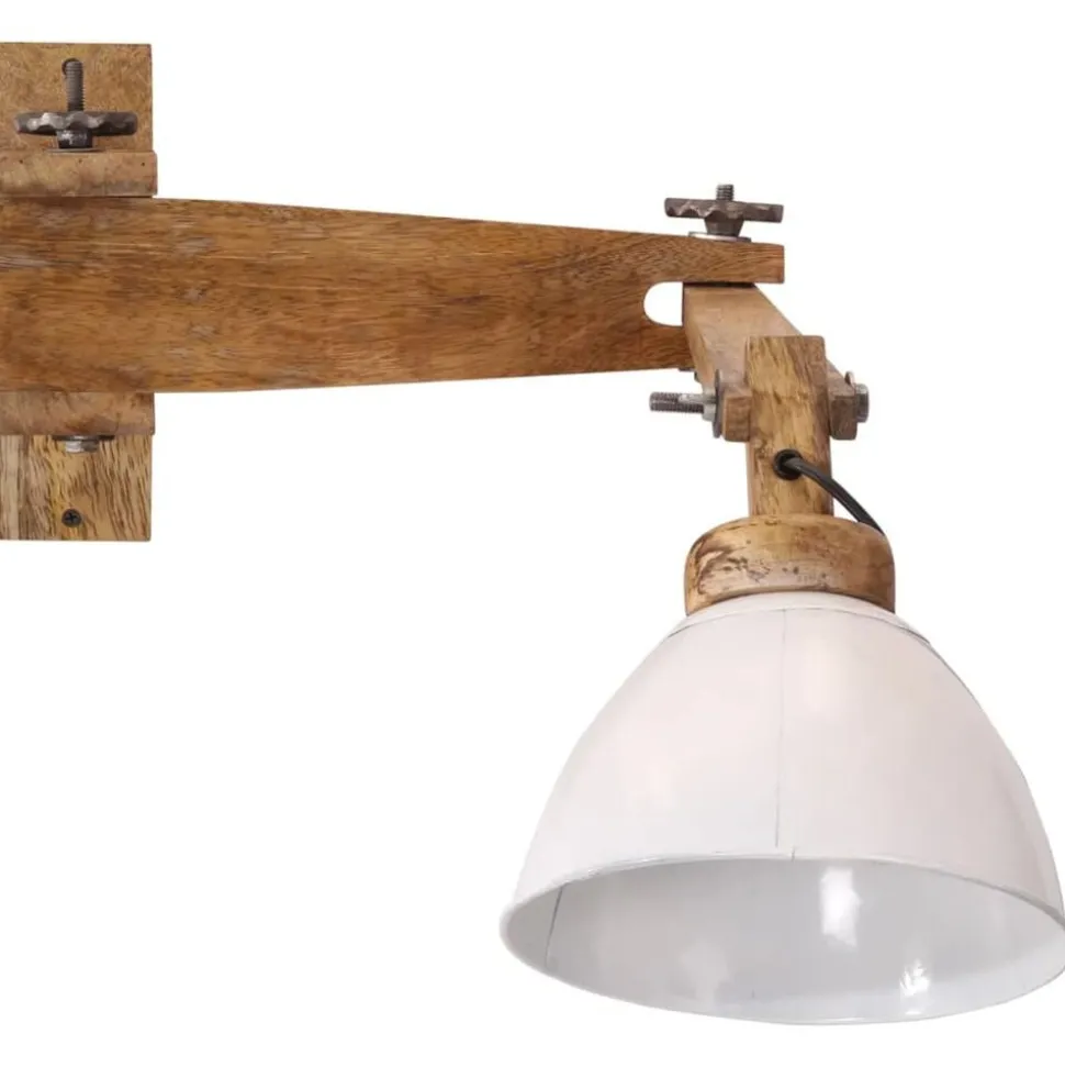 vidaXL Wandlamp 25 W E27 wit