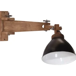 vidaXL Wandlamp 25 W E27 zwart