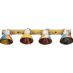 vidaXL Wandlamp industrieel E27 90x25 cm meerkleurig