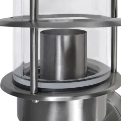 vidaXL Wandlamp roestvrijstaal
