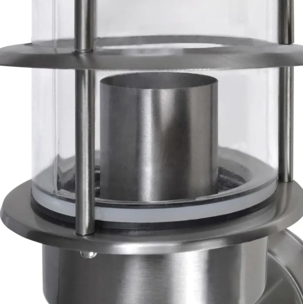 vidaXL Wandlamp roestvrijstaal