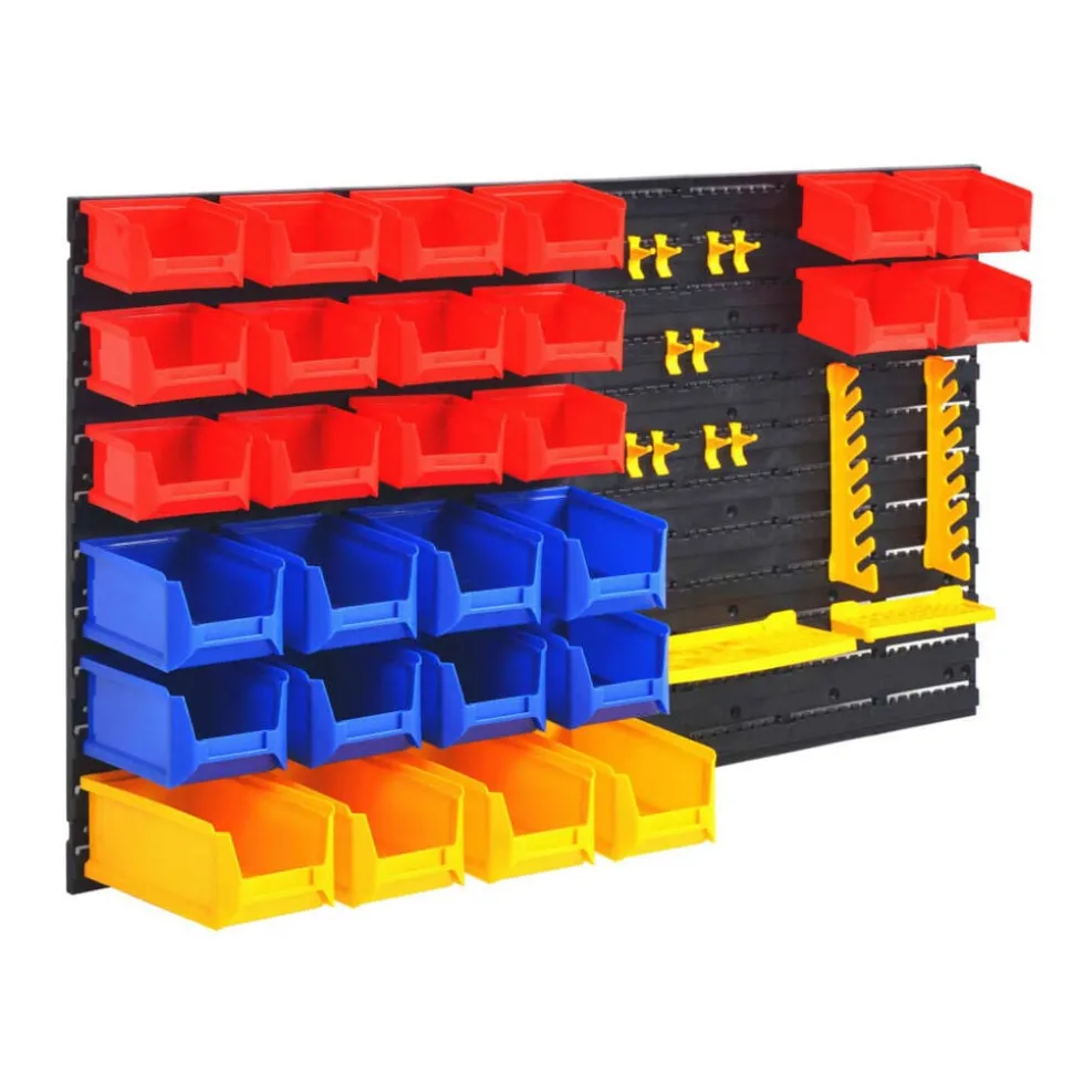 vidaXL Wandordener voor garagegereedschap
