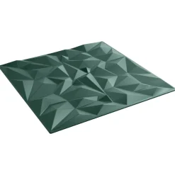 vidaXL Wandpanelen 24 pcs Amethist Groen 50 x 50 cm XPS Schuim