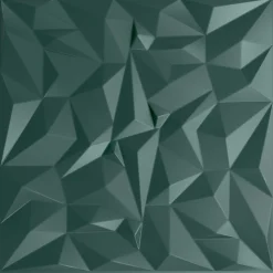 vidaXL Wandpanelen 12 pcs Amethist Groen 50 x 50 cm XPS Schuim