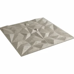 vidaXL Wandpanelen 12 pcs Amethist Beton 50 x 50 cm XPS Schuim