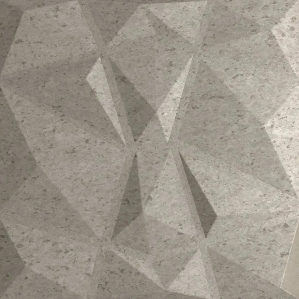 vidaXL Wandpanelen 48 pcs Beton Grijs 50 x 50 cm XPS Schuim