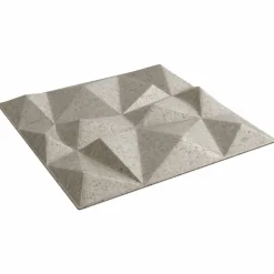 vidaXL Wandpanelen 12 pcs Diamant Beton 50 x 50 cm XPS Schuim