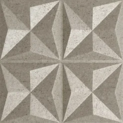 vidaXL Wandpanelen 24 pcs Origami Beton 50 x 50 cm XPS Schuim