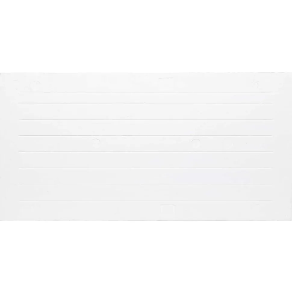 vidaXL Wandpanelen 10 pcs Rood en Wit 100 x 50 cm EPS-schuim
