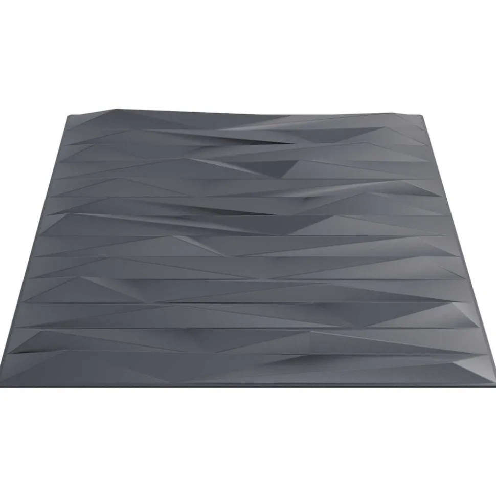 vidaXL Wandpanelen 12 pcs Stone Grey 50 x 50 cm XPS Schuim
