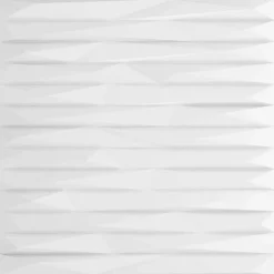 vidaXL Wandpanelen 12 pcs Wit Steen 50 x 50 cm XPS Schuim