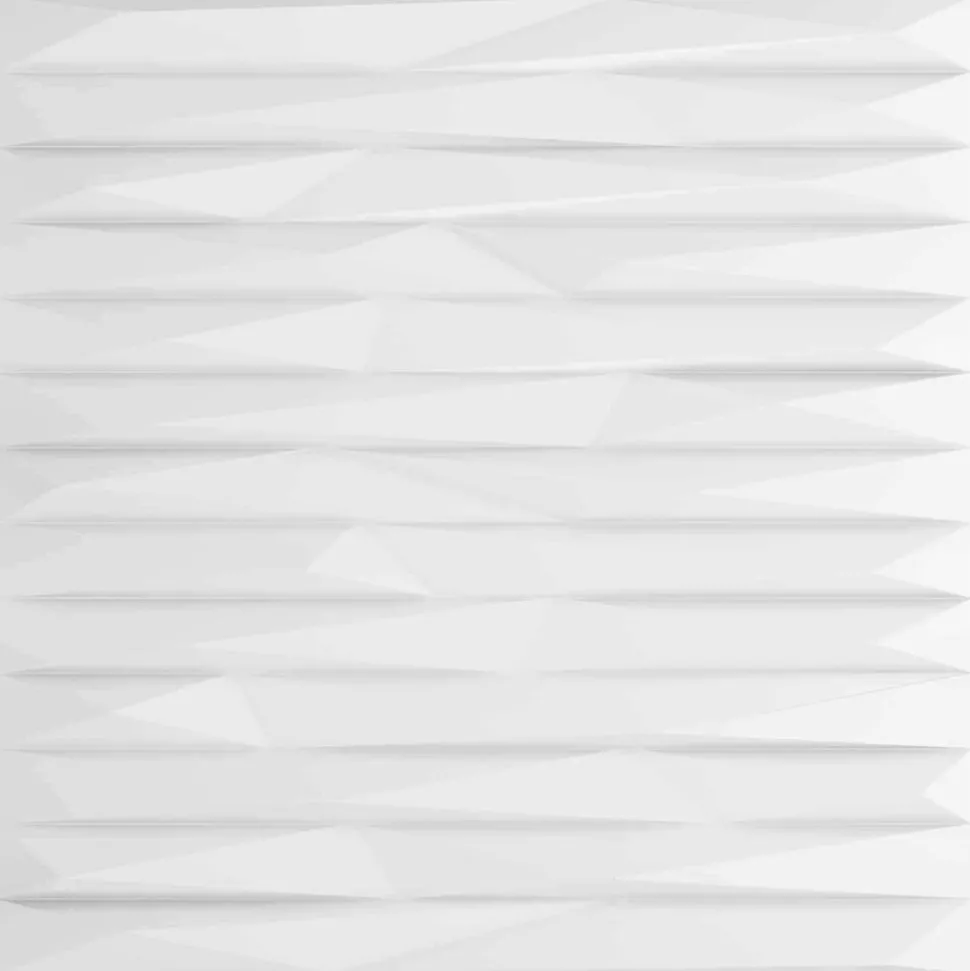 vidaXL Wandpanelen 12 pcs Wit Steen 50 x 50 cm XPS Schuim