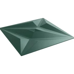 vidaXL Wandpanelen Ster 48 pcs Ster Groen 50 x 50 cm XPS Schuim