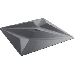 vidaXL Wandpanelen Ster 24 pcs Ster Grijs 50 x 50 cm XPS Schuim