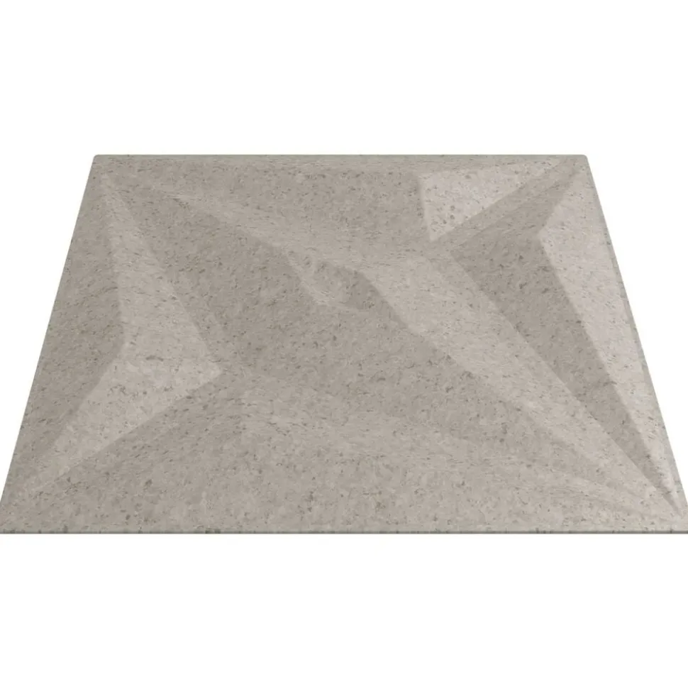 vidaXL Wandpanelen Ster 24 pcs Ster Beton 50 x 50 cm XPS Schuim