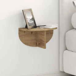 vidaXL Wandplank Artisan Eiken 38 x 19 x 19 cm Bewerkt hout