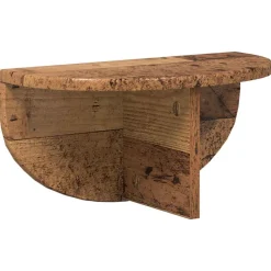 vidaXL Wandplank Wandgemonteerd Oudhout 38 x 19 x 19 cm Bewerkt hout