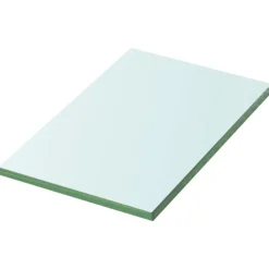 vidaXL Wandschap transparant 20x12 cm glas