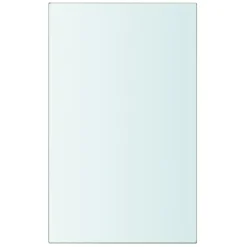 vidaXL Wandschap transparant 20x12 cm glas