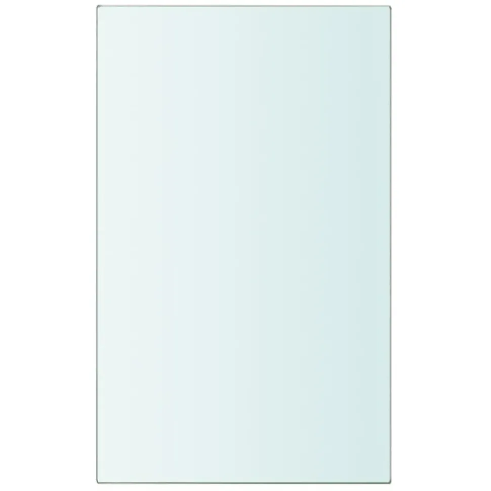 vidaXL Wandschap transparant 20x12 cm glas