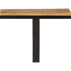 vidaXL Wandschap 40x30x32 cm massief mangohout en ijzer