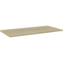 vidaXL Wandschappen 4 st 80x20x1,5 cm spaanplaat sonoma eikenkleurig