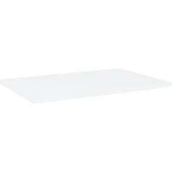 vidaXL Wandschappen 4 st 60x40x1,5 cm bewerkt hout wit
