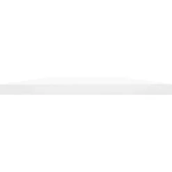 vidaXL Wandschappen 4 st 60x40x1,5 cm bewerkt hout wit
