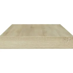 vidaXL Wandschappen 4 st 100x10x1,5 cm spaanplaat sonoma eikenkleurig