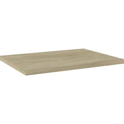 vidaXL Wandschappen 4 st 40x30x1,5 cm bewerkt hout sonoma eikenkleurig