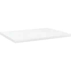 vidaXL Wandschappen 4 st 40x30x1,5 cm bewerkt hout wit