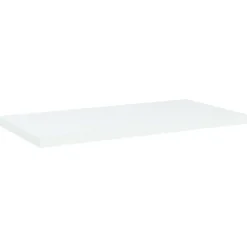 vidaXL Wandschappen 4 st 40x20x1,5 cm bewerkt hout wit
