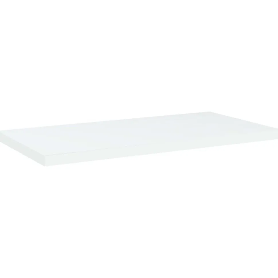 vidaXL Wandschappen 4 st 40x20x1,5 cm bewerkt hout wit