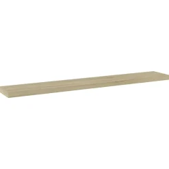 vidaXL Wandschappen 4 st 60x10x1,5 cm spaanplaat sonoma eikenkleurig