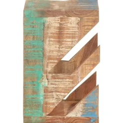 vidaXL Wandskateboardhouder 25x20x30 cm massief gerecycled hout