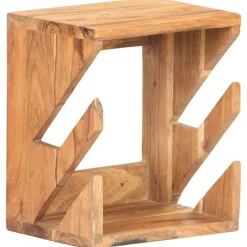 vidaXL Wandskateboardhouder 25x20x30 cm massief acaciahout