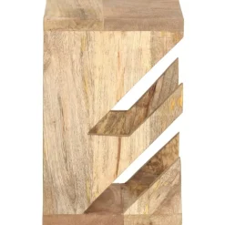 vidaXL Wandskateboardhouder 25x20x30 cm massief mangohout