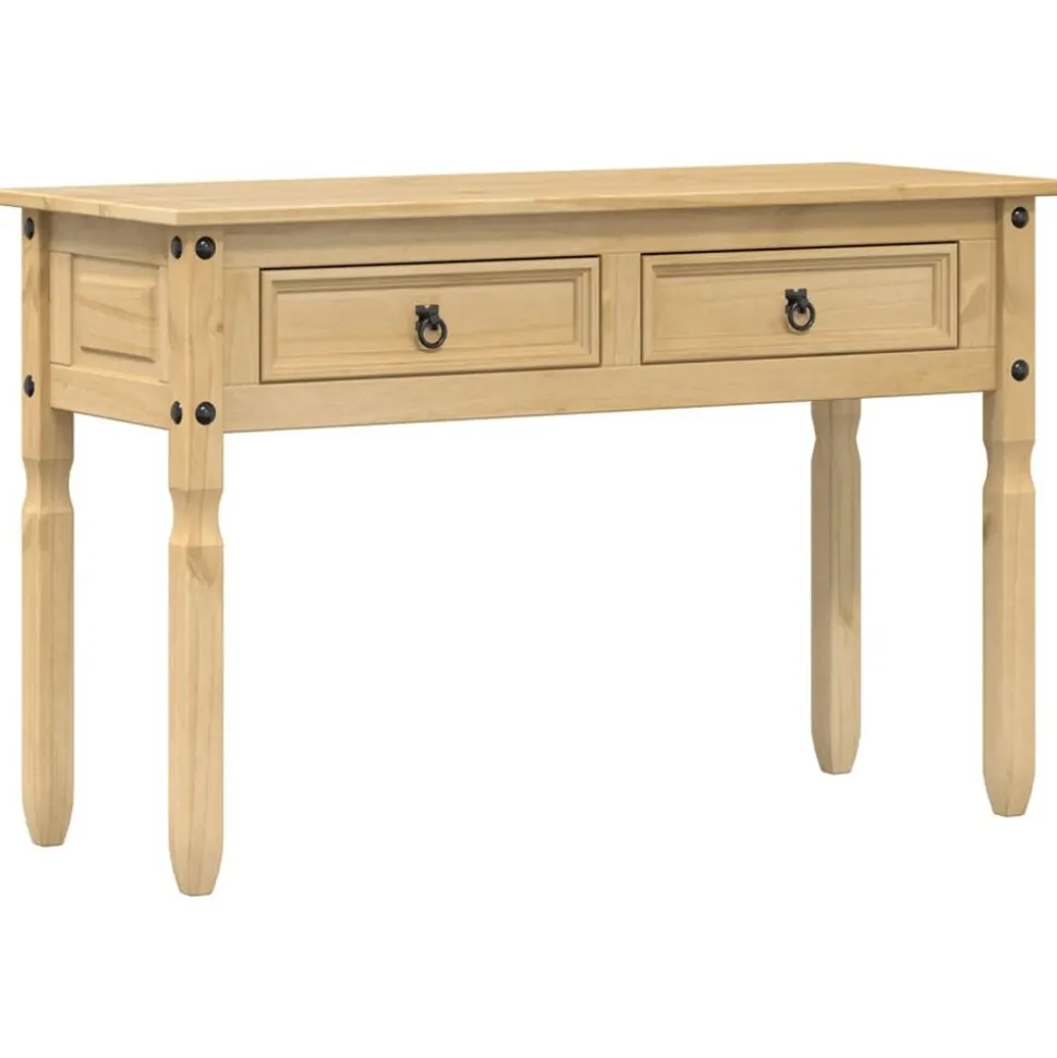 vidaXL Wandtafel Corona 115x46x73 cm massief grenenhout