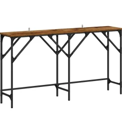 vidaXL Wandtafel Oud Hout 140 x 29 x 75 cm Bewerkt hout