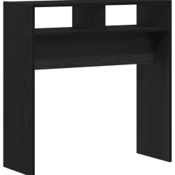 vidaXL Wandtafel 78x30x80 cm bewerkt hout wit